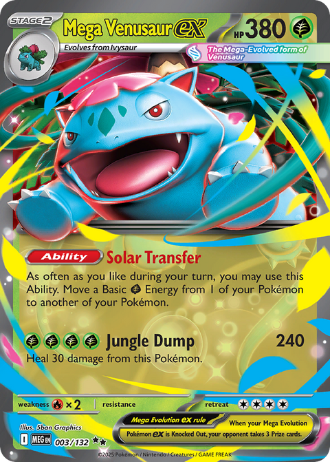 Mega Venusaur EX - 003/132