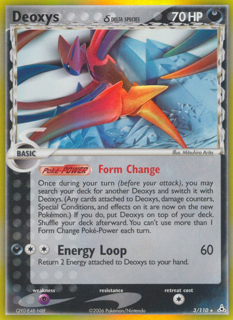 Deoxys δ - 3/110