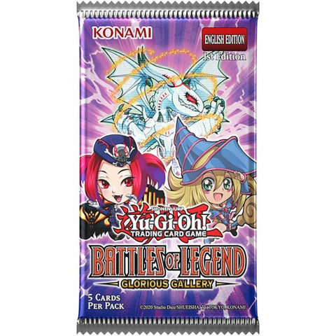 Yu-Gi-Oh TCG: Battle Of Legends - Glorious Gallery Booster Pack