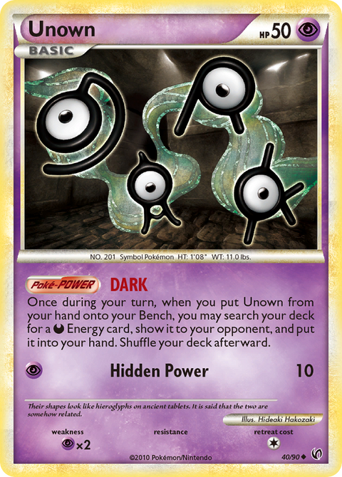 Unown - 40/90
