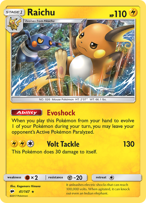 Raichu - 41/147