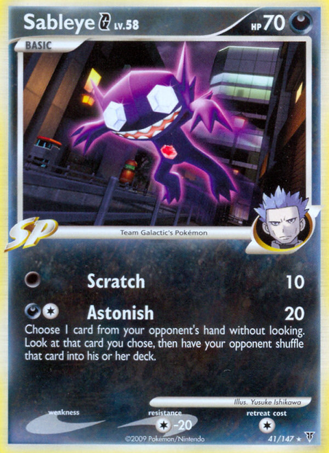 Sableye G - 41/147