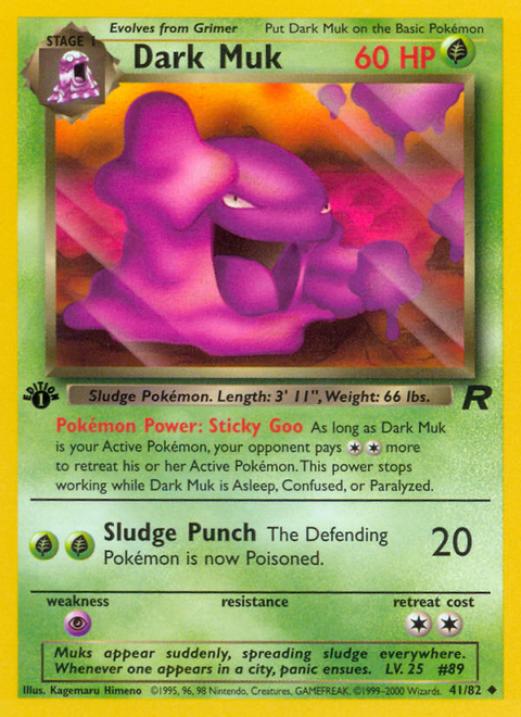 Dark Muk - 41/82 (1st Edition)