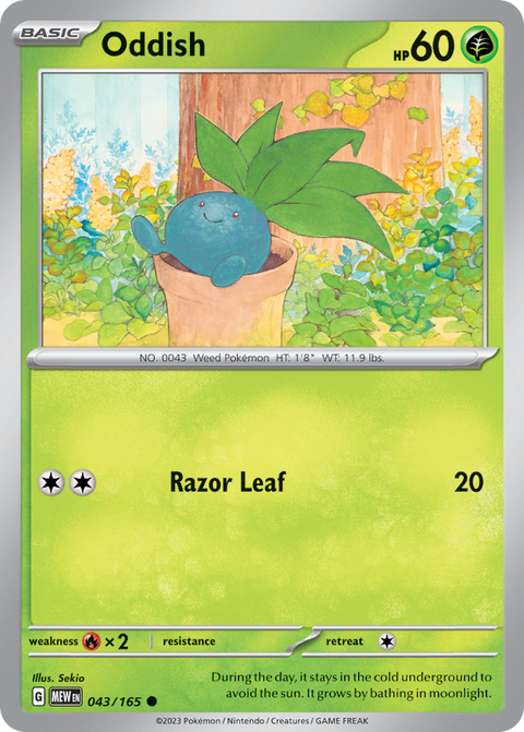 Oddish - 043/165