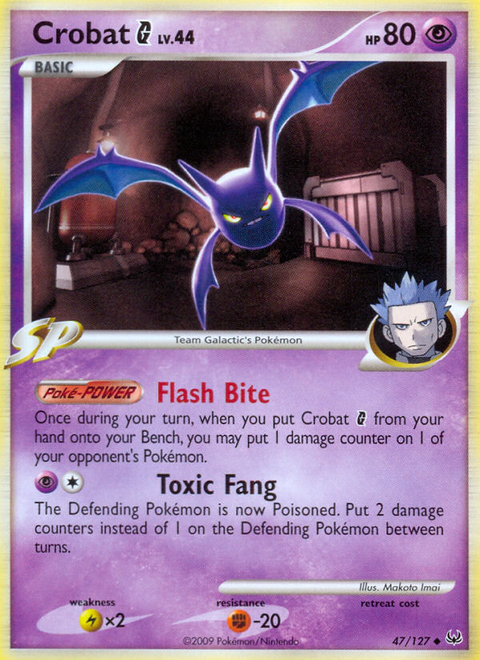 Crobat Pokémon G - 47/127