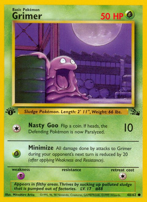 Grimer - 48/62 (1st Edition)