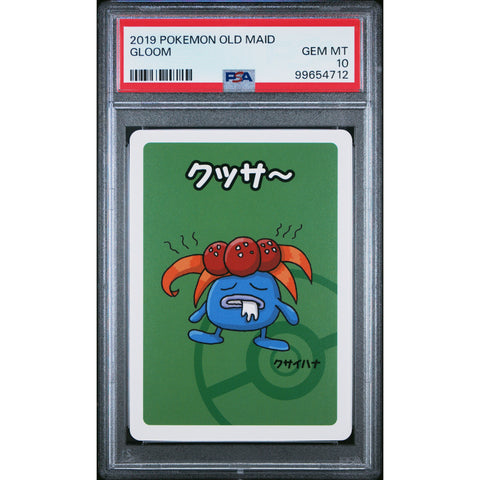 2022 POKEMON JPN OLD MAID GLOOM PSA 10