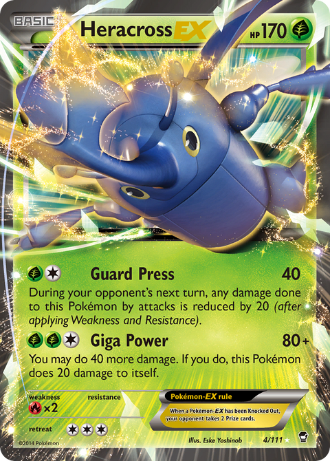 Heracross EX - 4/111