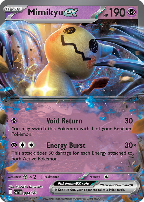 Mimikyu EX - SVP004