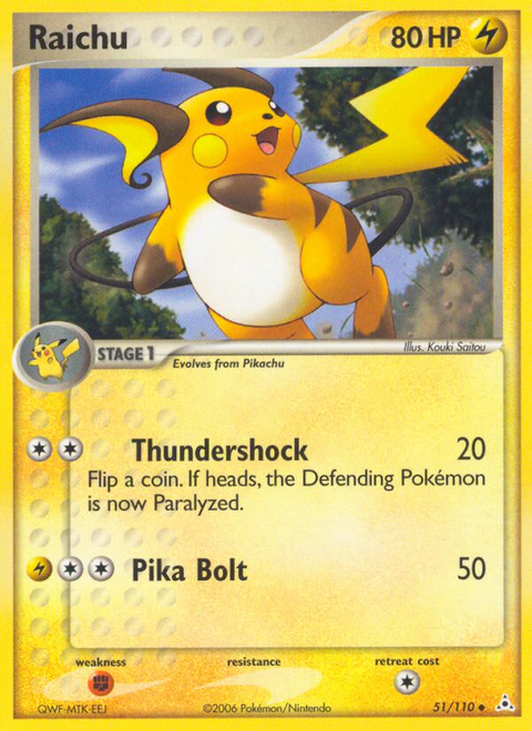Raichu - 51/110