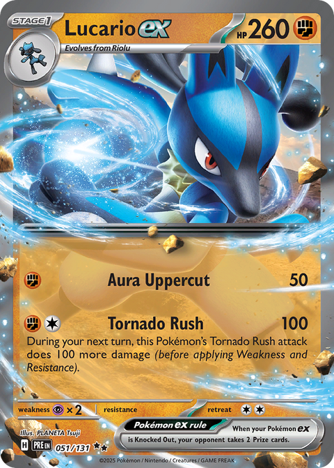Lucario EX - 051/131
