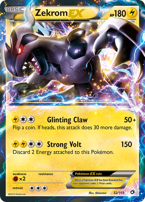 Zekrom EX - 52/113