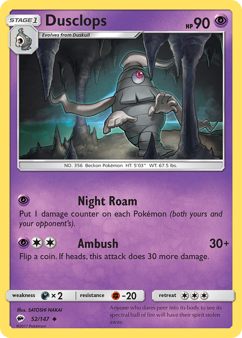 Dusclops - 52/147