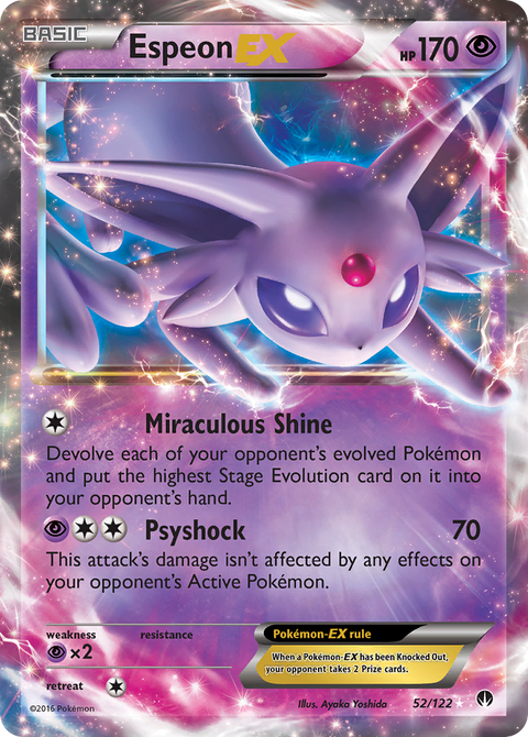 Espeon EX - 52/122
