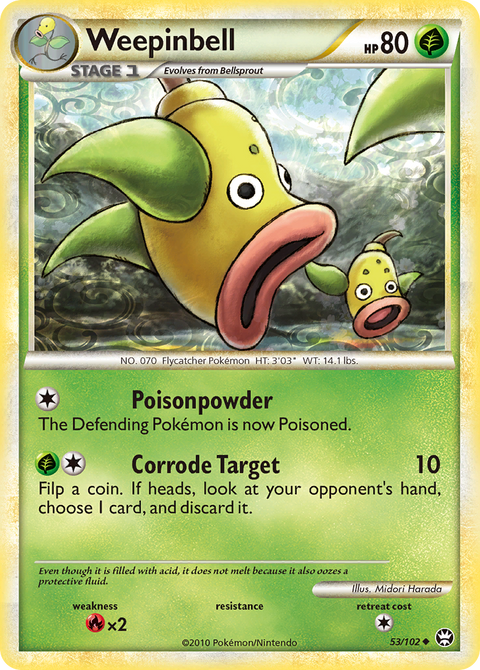 Weepinbell - 53/102