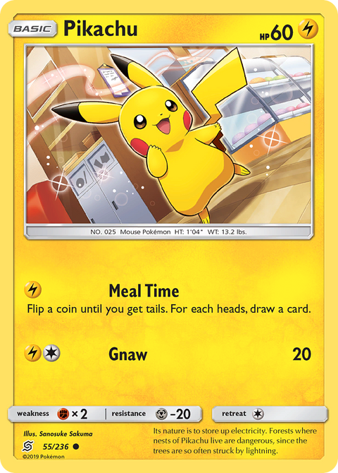 Pikachu - 55/236