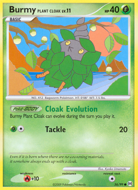 Burmy Plant Cloak - 56/99