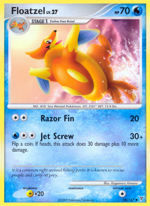 Floatzel - 58/147