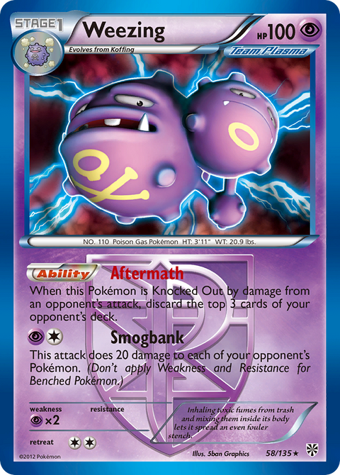 Weezing - 58/135