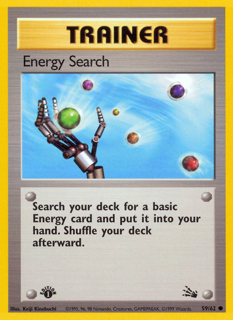 Energy Search - 59/62 (1st Edition)