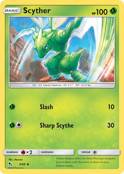 Scyther - 5/68