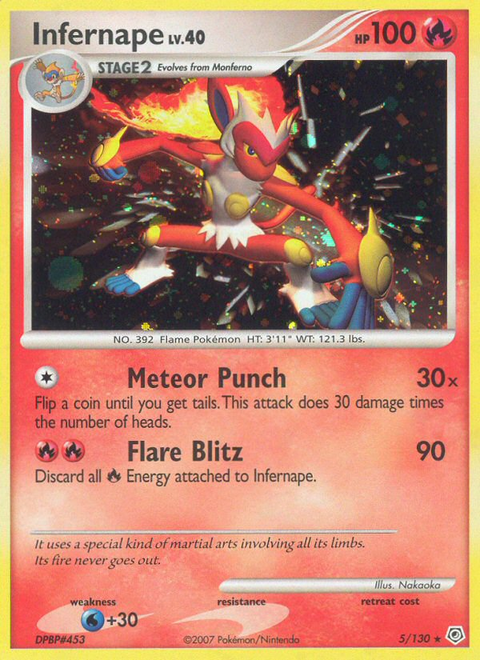 Infernape - 5/130