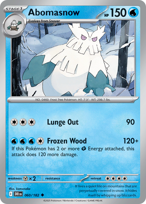 Abomasnow - 060/182