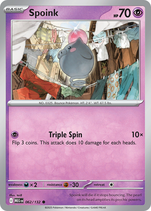 Spoink - 062/132