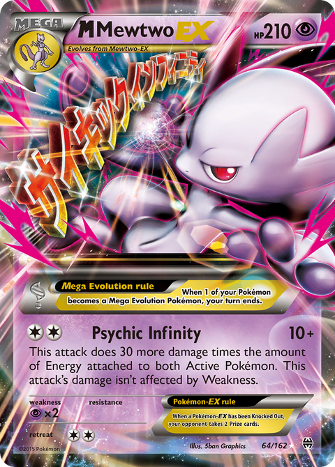 Mega Mewtwo EX - 64/162