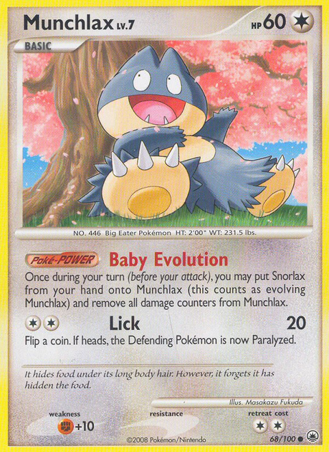 Munchlax - 68/100