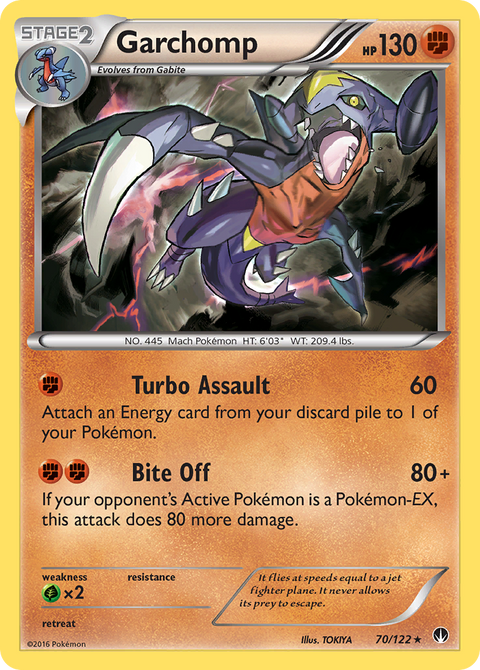 Garchomp - 70/122