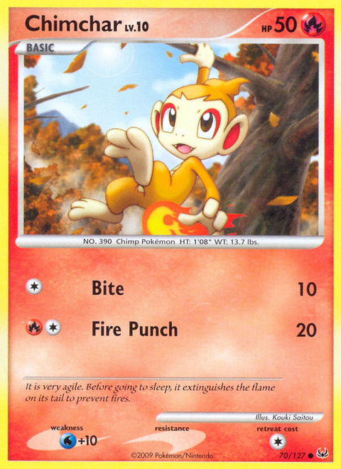 Chimchar - 70/127