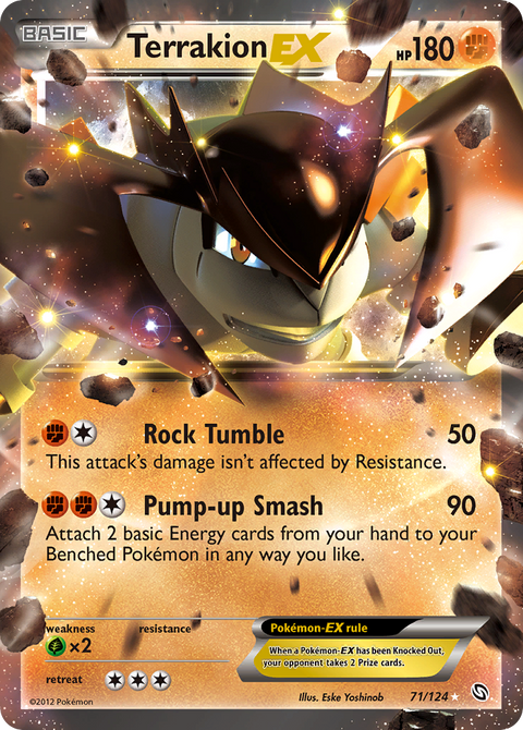 Terrakion EX - 71/124
