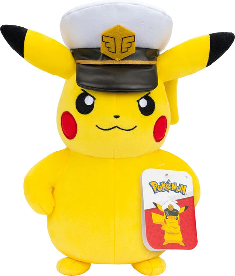 Pokemon: 8" Plush Captain Pikachu