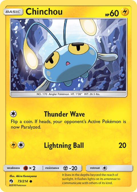 Chinchou - 73/214