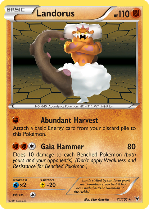 Landorus - 74/101