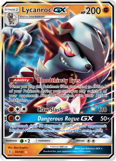 Lycanroc GX - 74/145