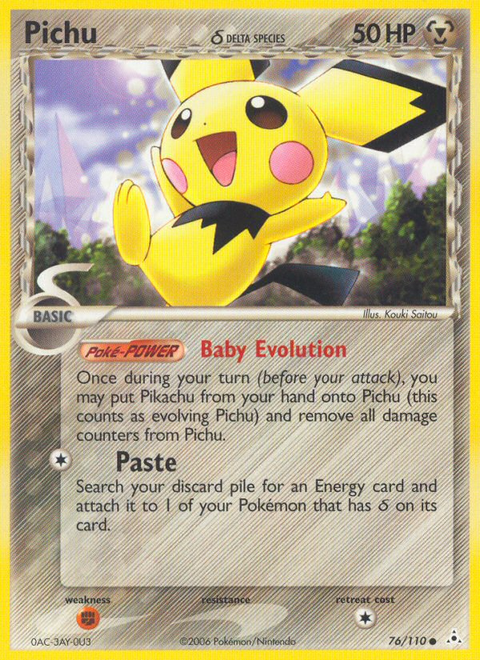 Pichu δ - 76/110