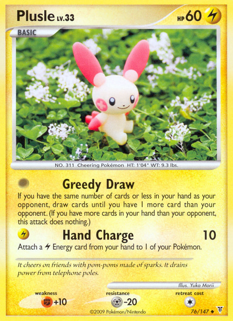 Plusle - 76/147