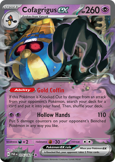 Cofagrigus EX - 076/182