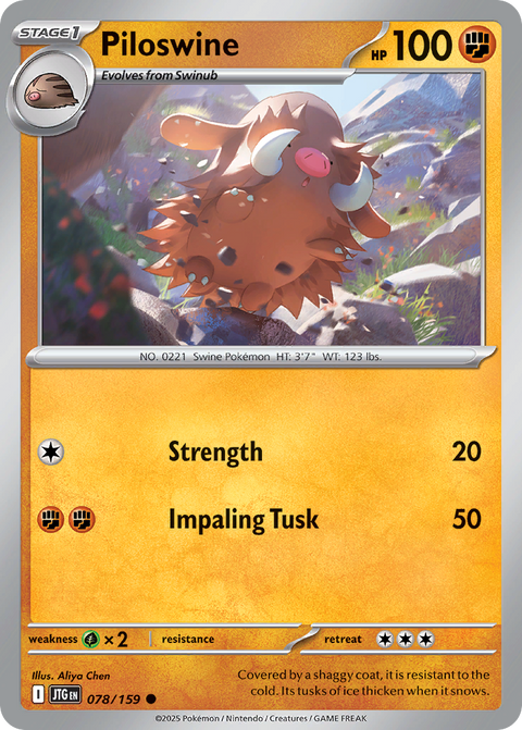 Piloswine - 078/159
