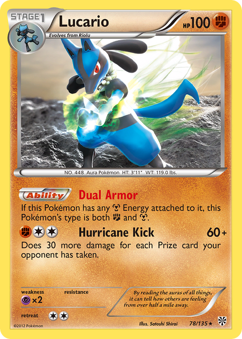 Lucario - 78/135