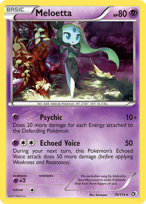 Meloetta - 78/113
