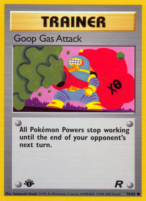 Goop Gas Attack - 78/82 (1st Edition)