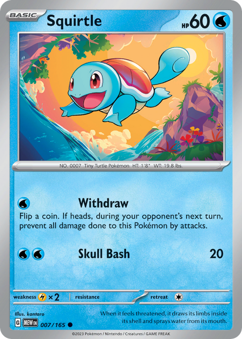 Squirtle - 007/165