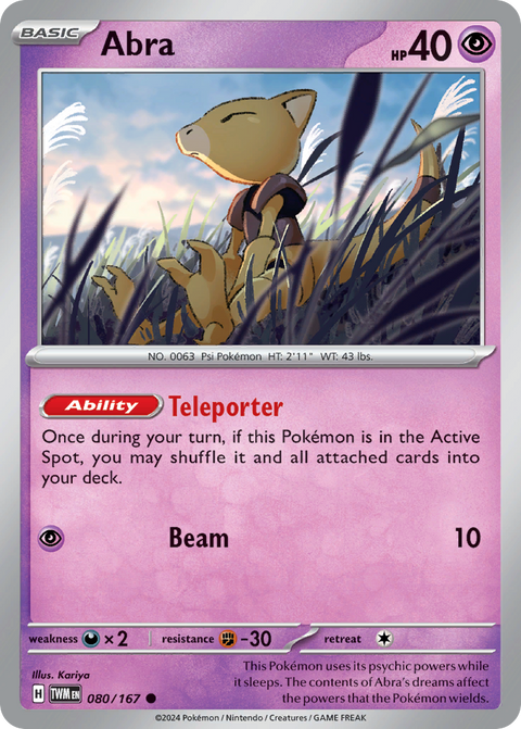 Abra - 080/167