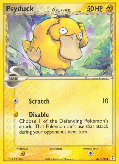 Psyduck δ - 81/110