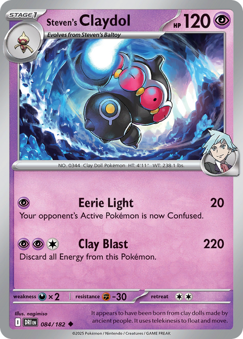 Steven's Claydol - 084/182