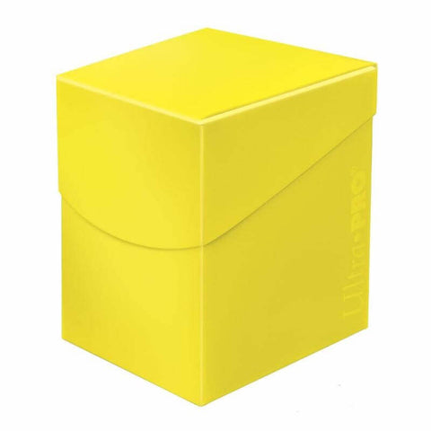 ECLIPSE PRO DECK BOX - 100+ - Lemon Yellow