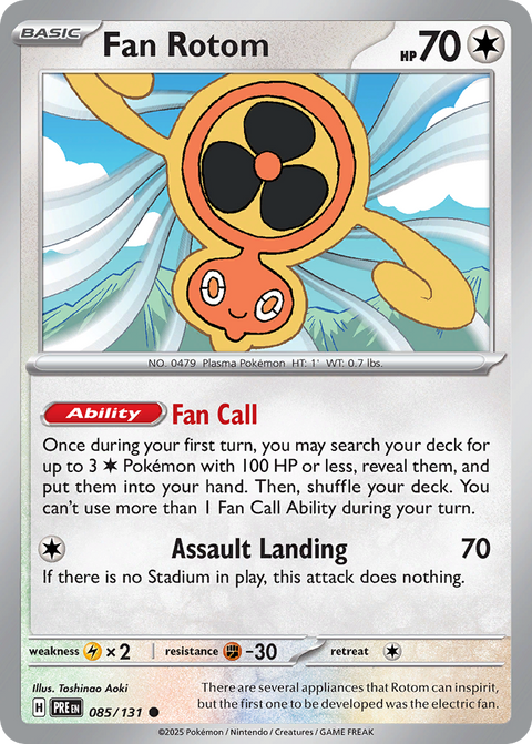Fan Rotom - 085/131